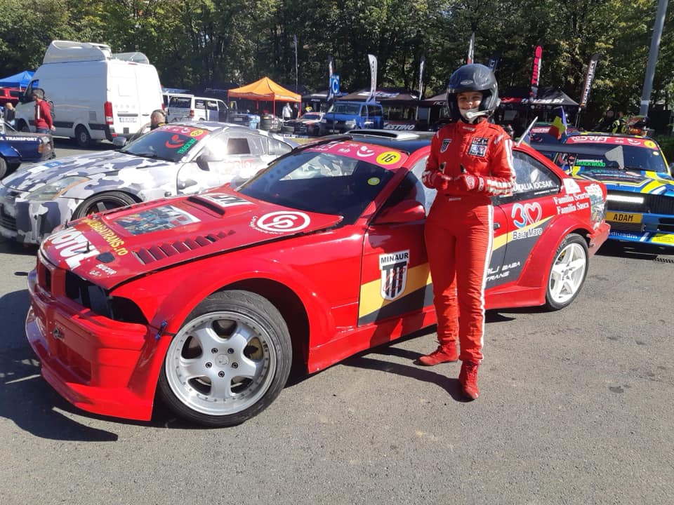 FOTO. Natalia Iocsak, sătmăreanca de aur. Senzație printre cei mai buni drifteri