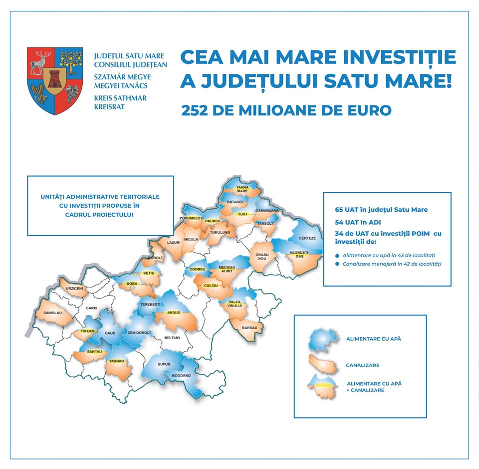 FOTO. Cel mai mare proiect din istoria județului s-a semnat: 252 milioane euro!