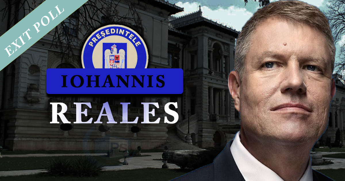 Rezultate exit poll: Klaus Iohannis, reales președinte al României
