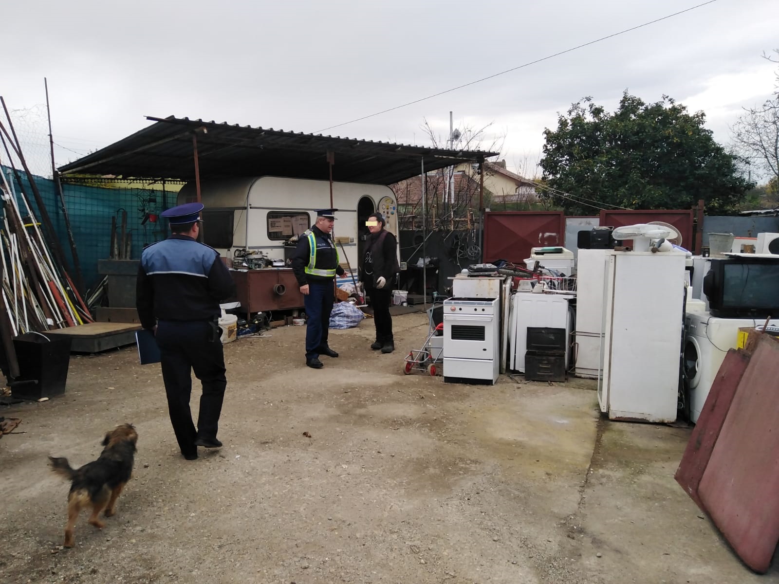 FOTO. Lovitură a Poliției împotriva mafiei fierului vechi. Controale în Satu Mare