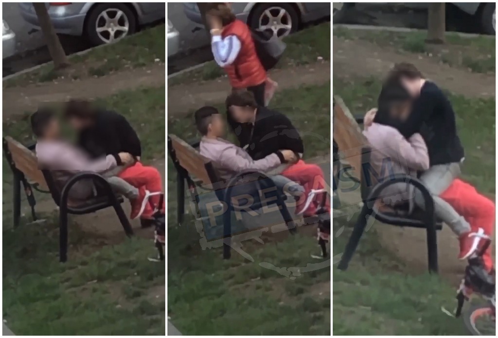 FOTO. Act intim indecent în plină zi, în Micro 16. Fără jenă, în public