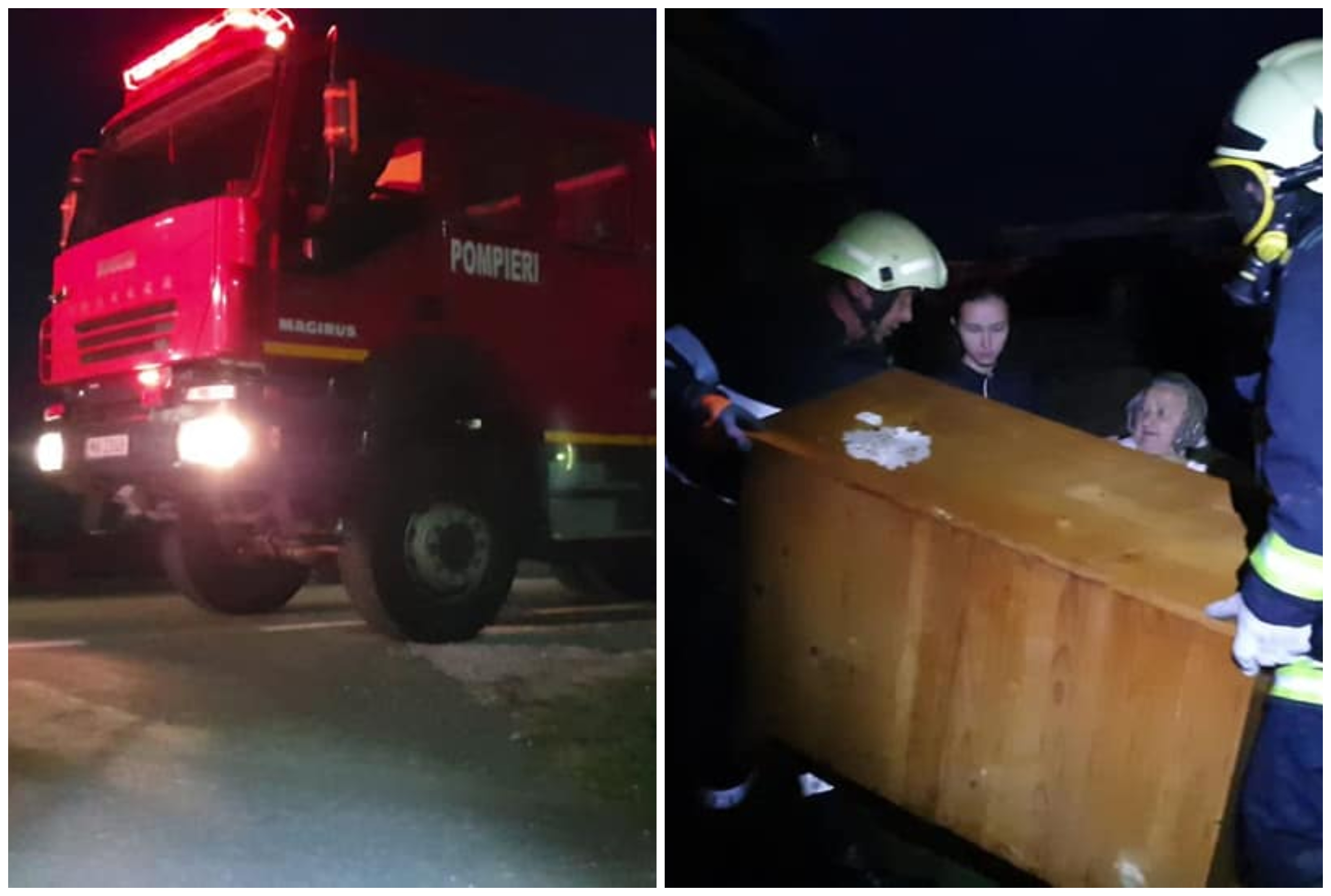 FOTO. Incendiu la o casă din Decebal. Intervin trei autospeciale