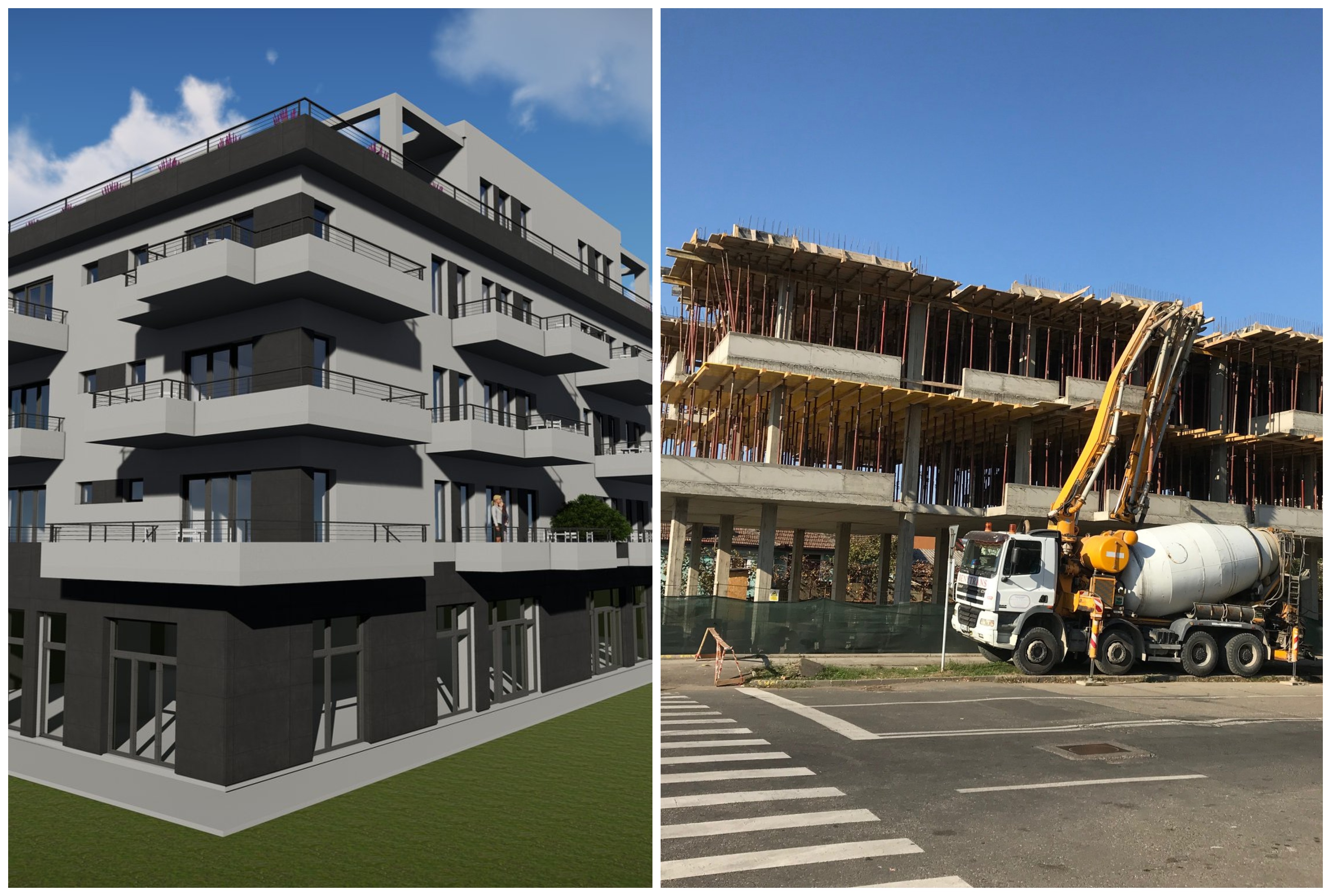 FOTO. Bloc ridicat de soția fostului prefect Bud, în Micro 17. Cât costă apartamentele