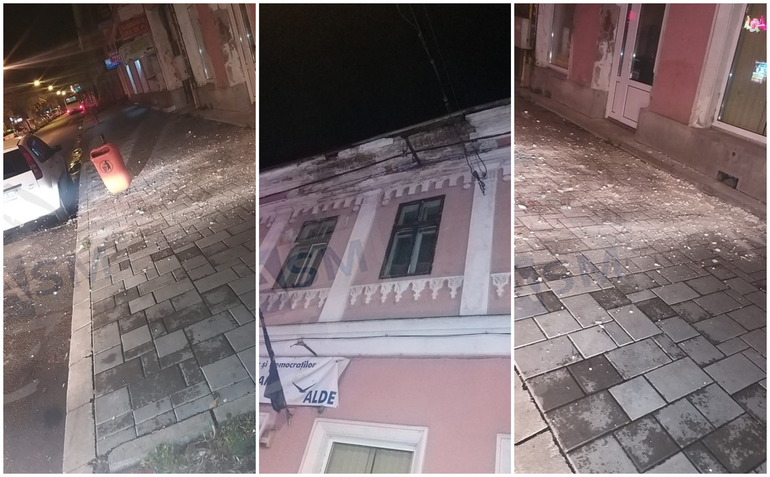 FOTO. Două femei au scăpat la limită în centrul municipiului Satu Mare