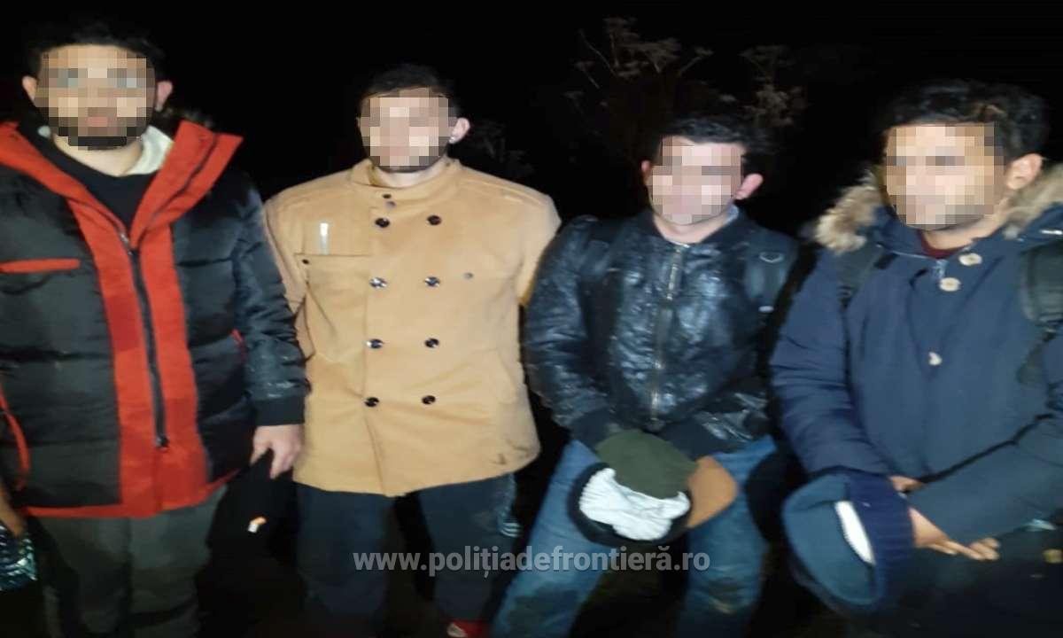 FOTO. Patru bărbați reținuți cu focuri de armă în județul Satu Mare