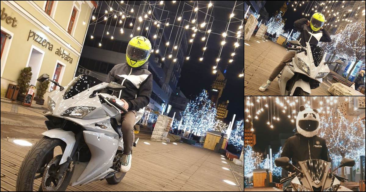 FOTO/VIDEO. Motocicliștii care s-au pozat în centrul Sătmarului, amendați de Poliția Locală