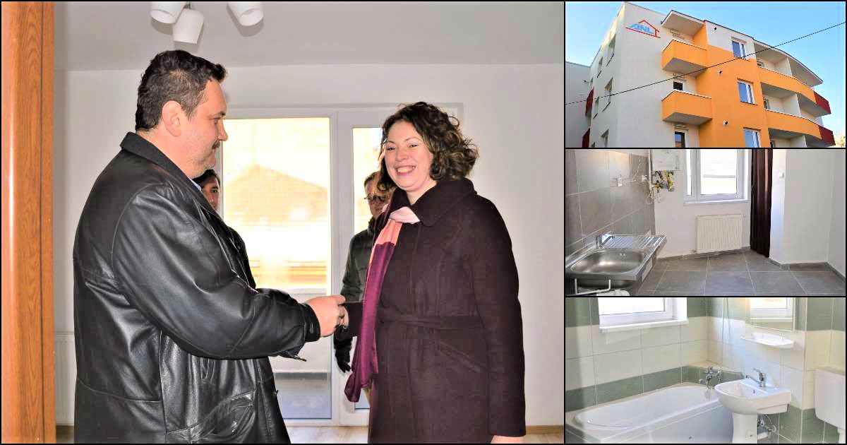 FOTO. Casă nouă de sărbători pentru 13 medici ai Spitalului Județean