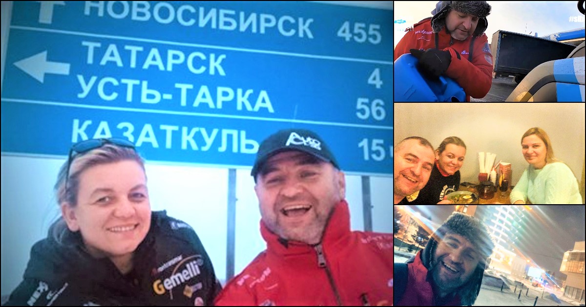 FOTO/VIDEO. Expediție în Siberia: Cei doi sătmăreni au ajuns la Novosibirsk