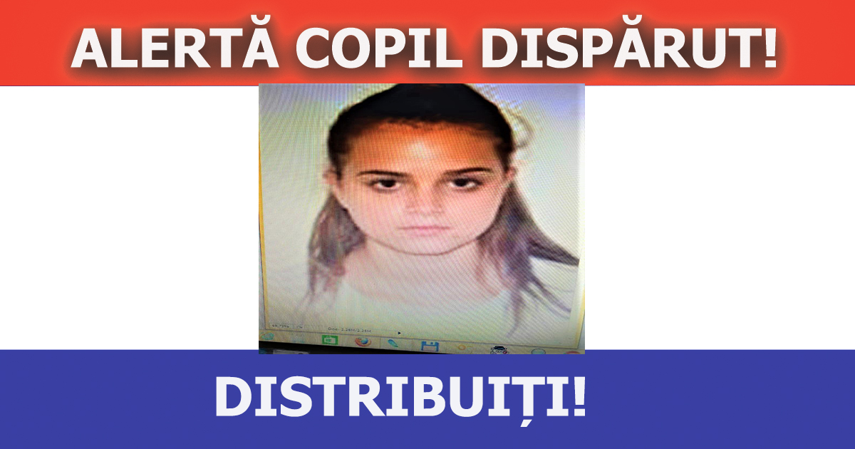 FOTO. Minoră (16 ani) dispărută fără urmă în municipiul Satu Mare! Familia vă cere ajutorul
