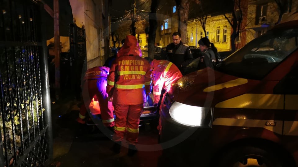 FOTO/VIDEO. Mr. Bean de Satu Mare. A ieșit din bar, dar a ajuns ”cruce la pământ”