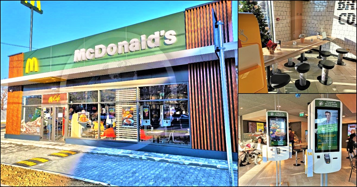 FOTO/VIDEO. McDonald's Satu Mare s-a deschis. Primele imagini