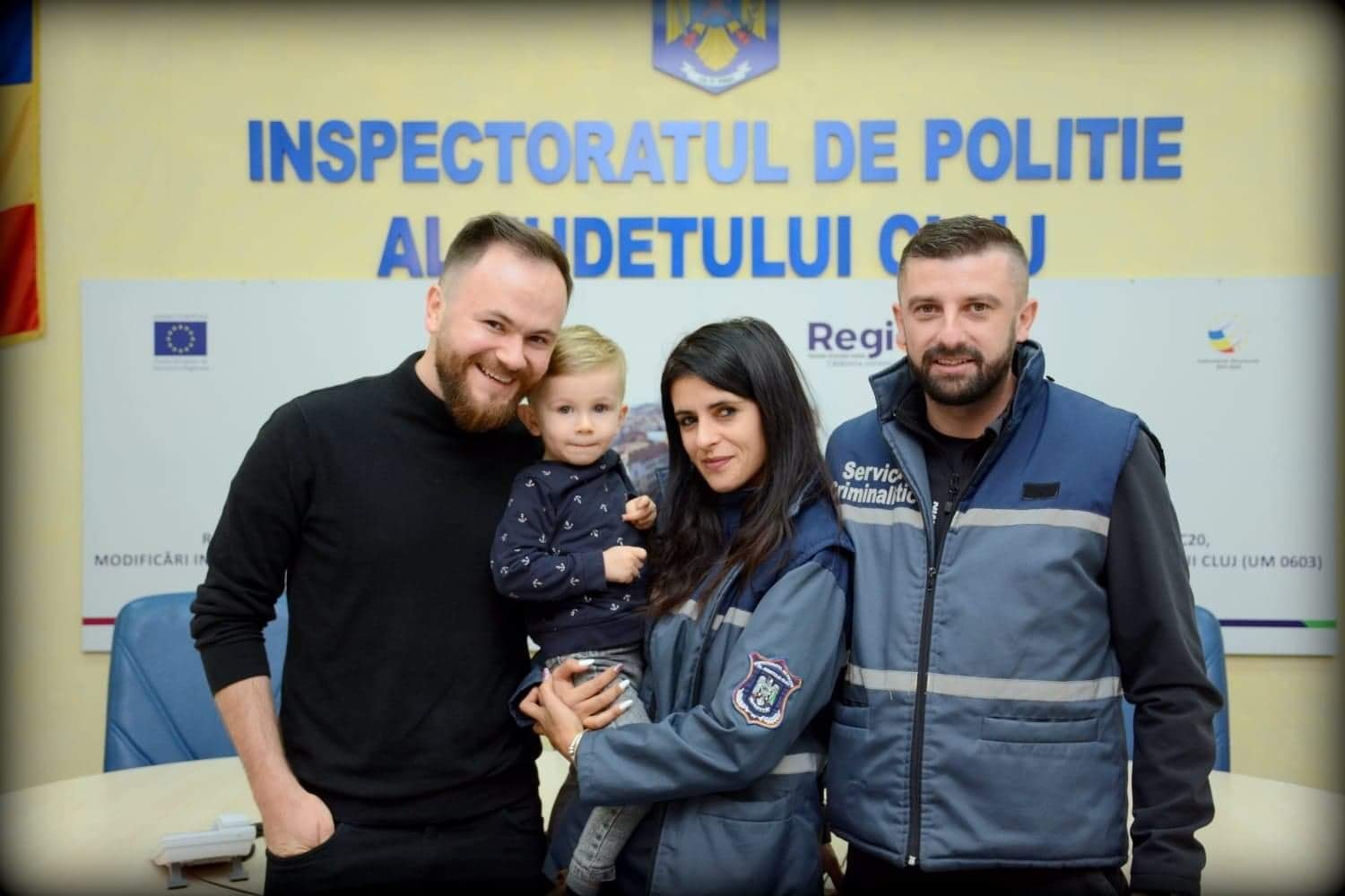 FOTO. Gestul surprinzător al polițiștilor. S-au făcut escortă pentru a-l salva pe Jacob