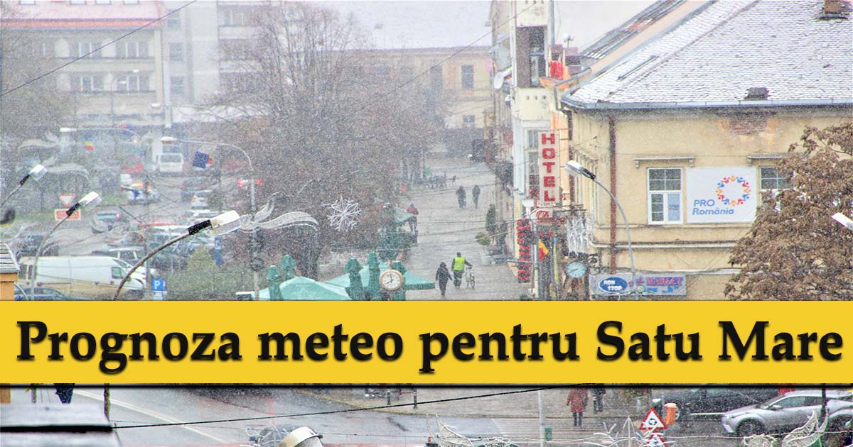Informare de vreme rea. Temperaturi negative și preciptații mixte