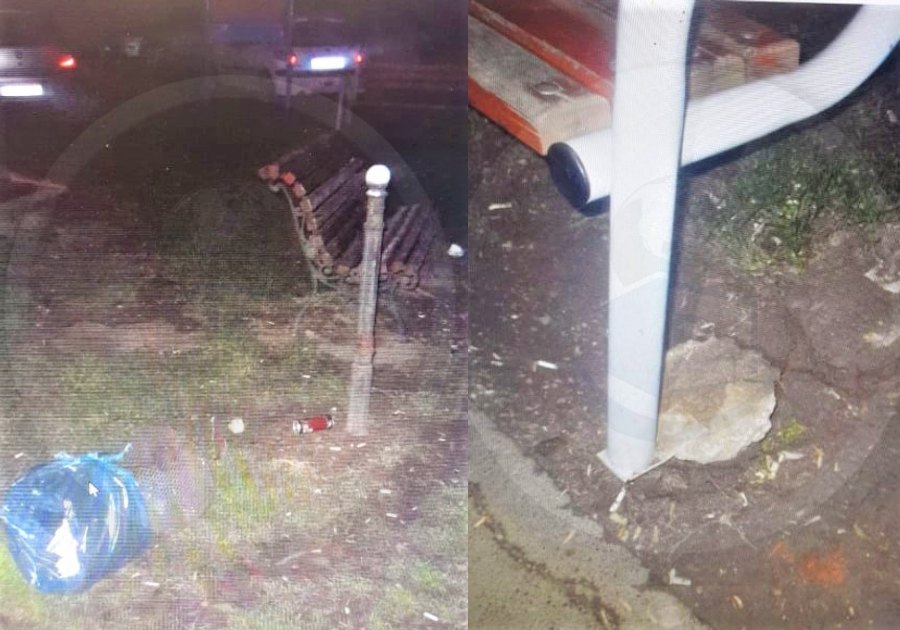 FOTO. O gașcă de patru minori s-a pus pe vandalizat. Prinși în flagrant de Poliția Locală
