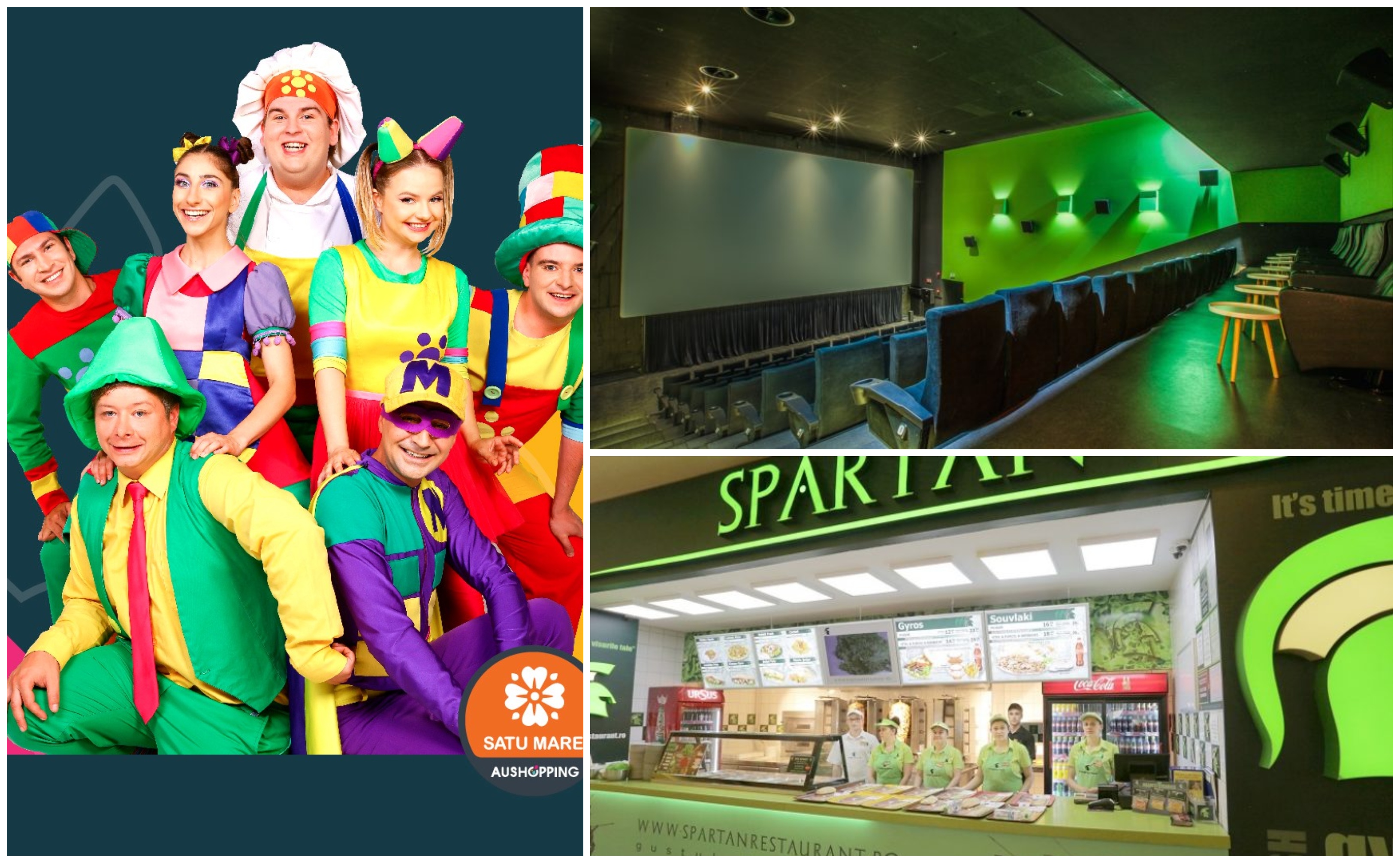 FOTO. Se deschide noul cinematograf în Satu Mare + concert Gașca Zurli și deschidere Spartan