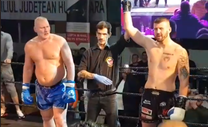 VIDEO. Sătmăreanul Marius Munteanu a învins ”legenda” Tolea Ciumac