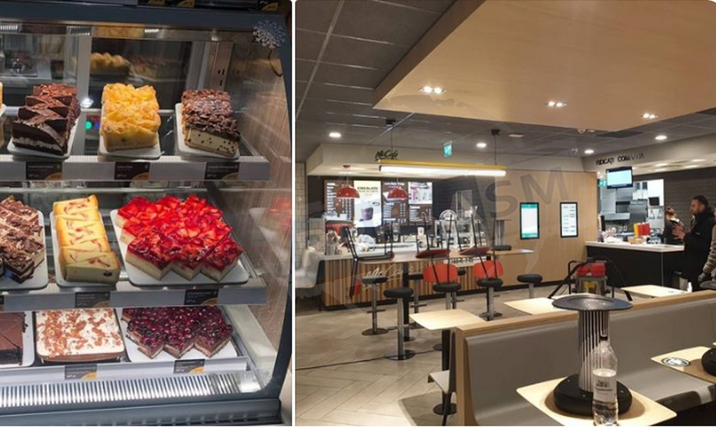 FOTO. McDonald`s Satu Mare se deschide mâine, la ora 12.00. Imagini din interior