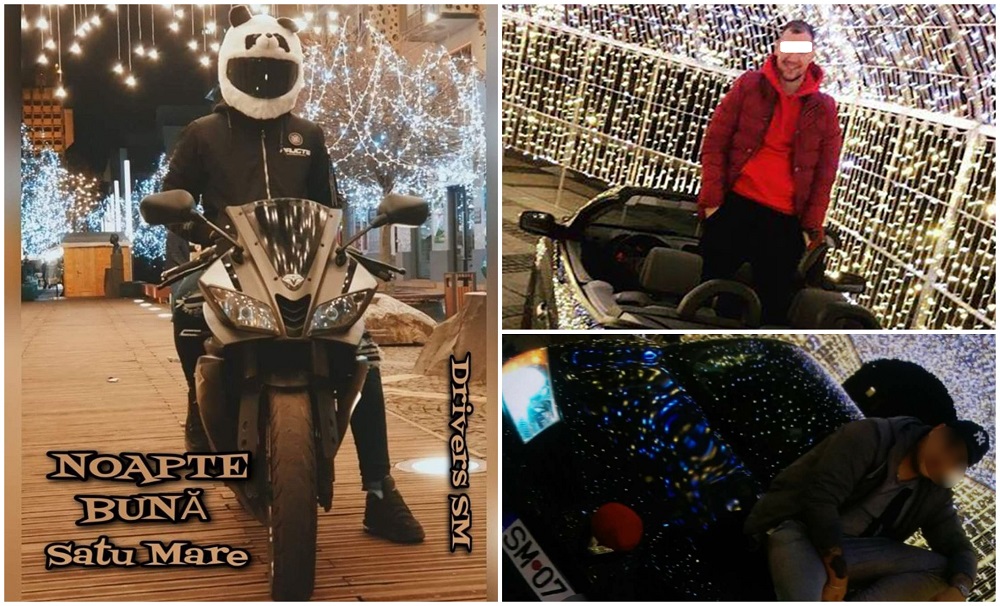 FOTO. 2019: Cu motocicletele sub luminițe. 2017: mașina în tunel! Moda se schimbă greu