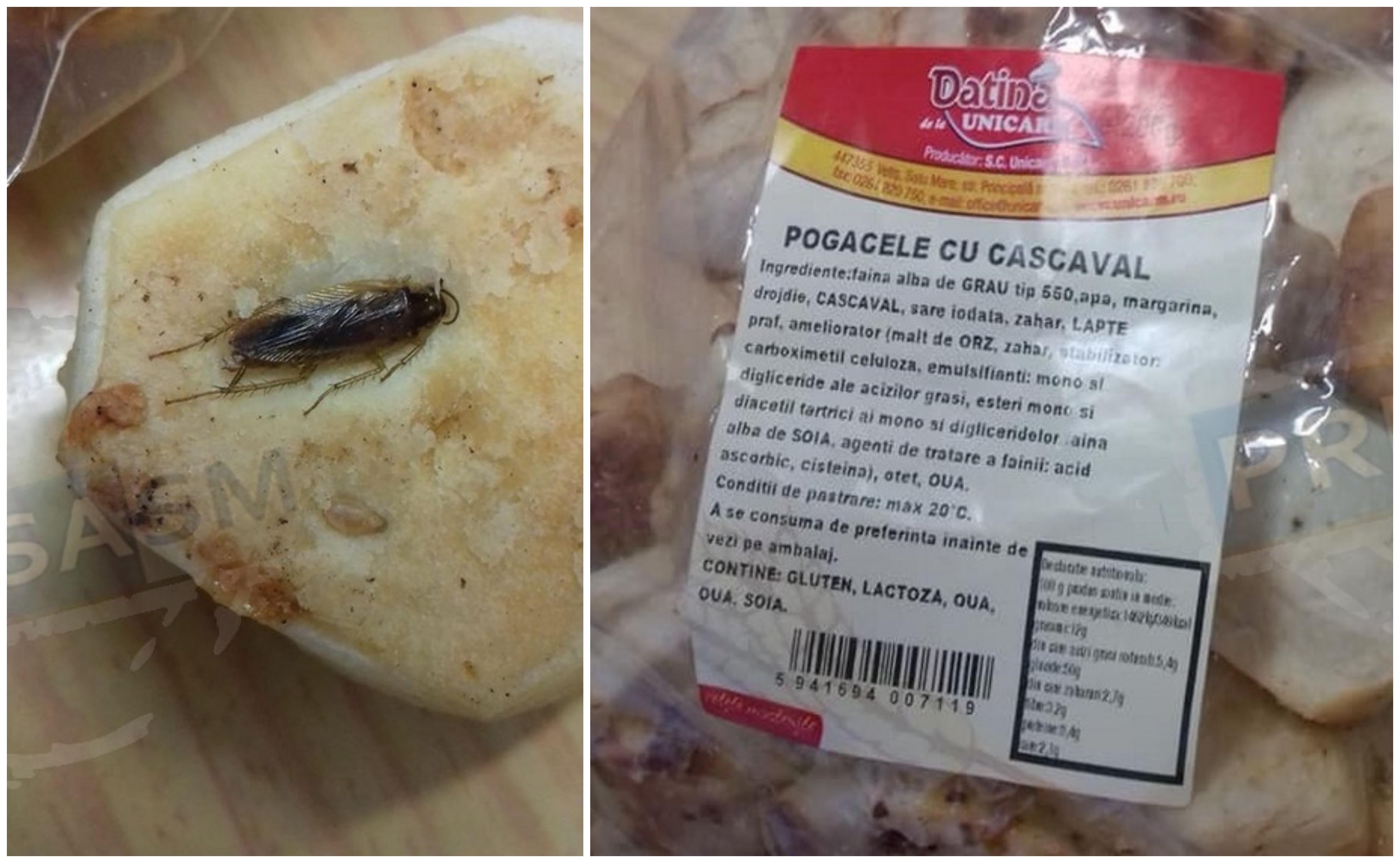 FOTO. Măsură urgentă la Unicarm. Produs retras de la raft, după gândacul din pogăcele