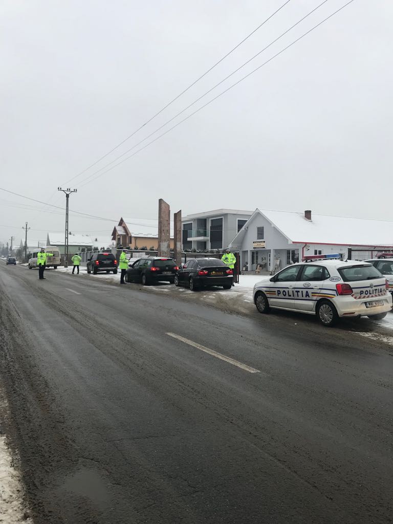 FOTO. Filtre fără precedent ale polițiștilor în Satu Mare, Maramureș și Sălaj