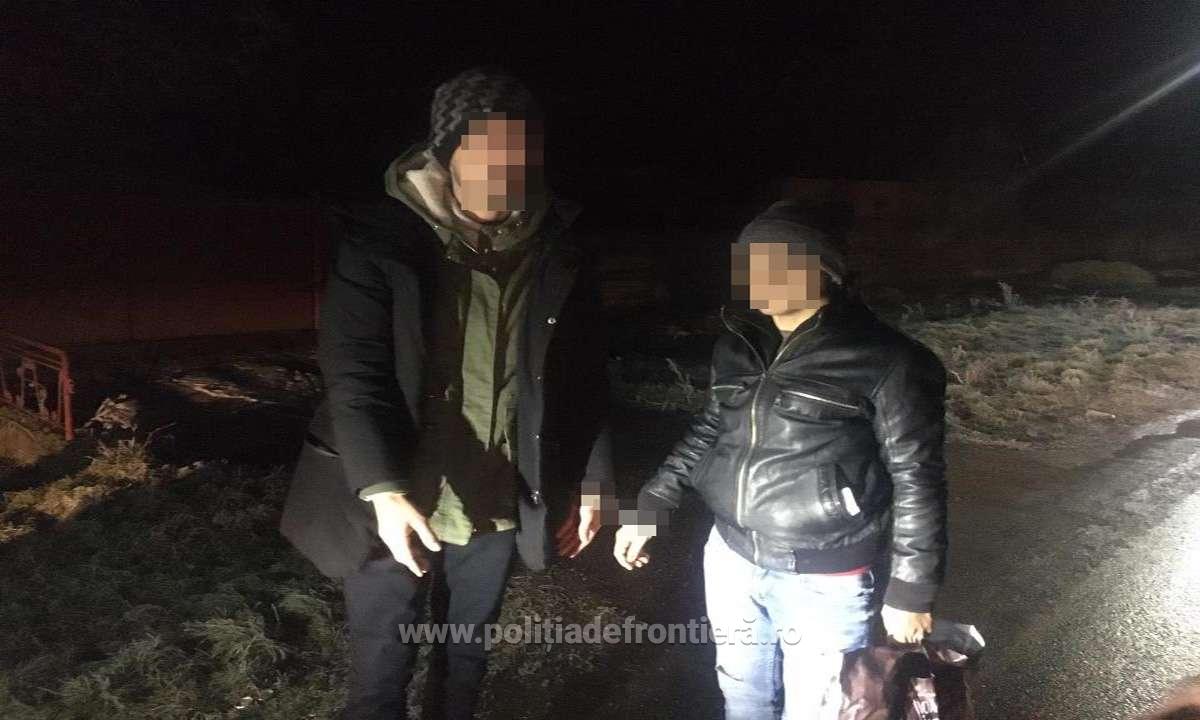 FOTO. Ziua și captura în județ! Bărbați reținuți lângă frontiera cu Ungaria