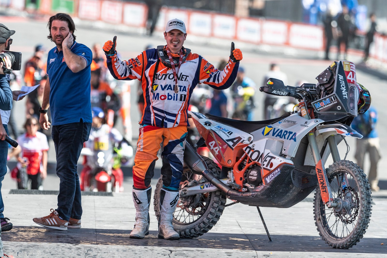 VIDEO. Emanuel Gyenes, după victoria de senzație de la Dakar: ”Mulțumesc tuturor!”