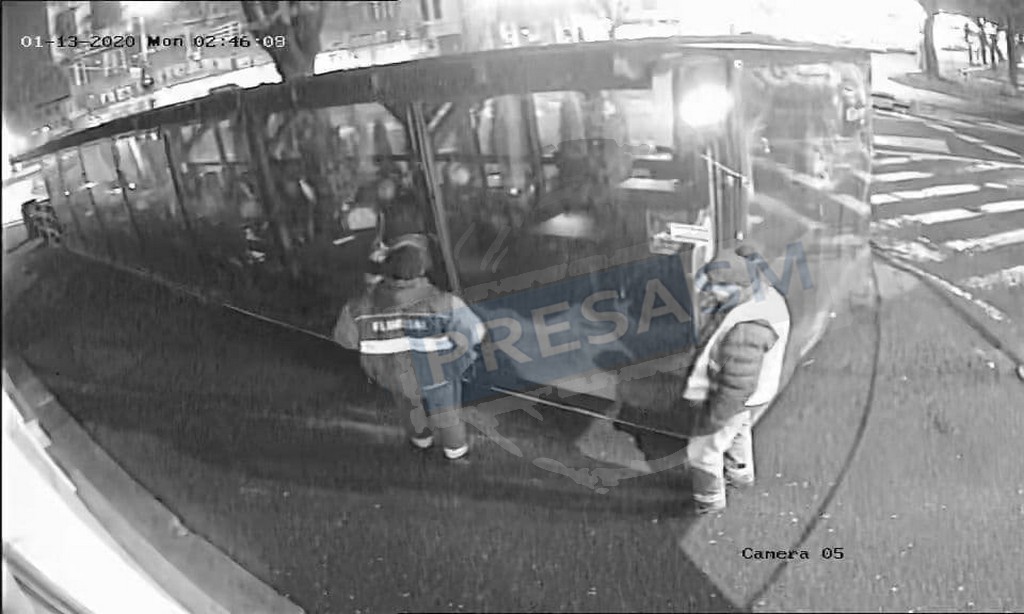 FOTO/VIDEO. Terasă spartă în centrul Sătmarului! Hoțul, surprins de angajații Florisal