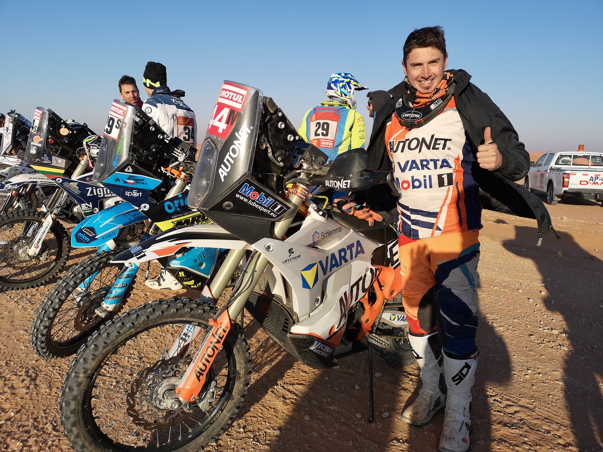 FOTO. Sătmăreanul Emanuel Gyenes, învingător la Dakar! Locul I la clasa "malle moto"