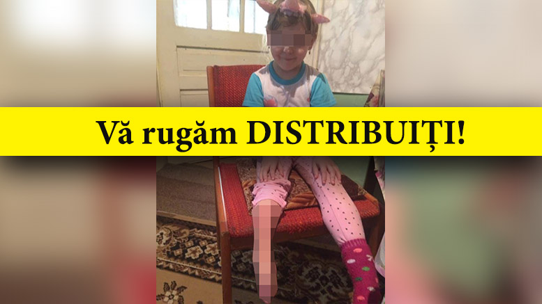 Fetița rănită de un camion are nevoie urgentă de ajutor! O putem salva