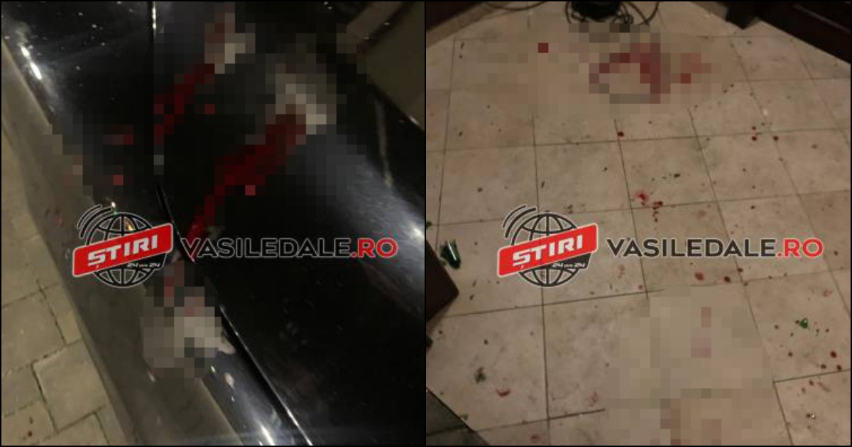 FOTO. Revelion: Baie de sânge la un hotel de patru stele din județul vecin