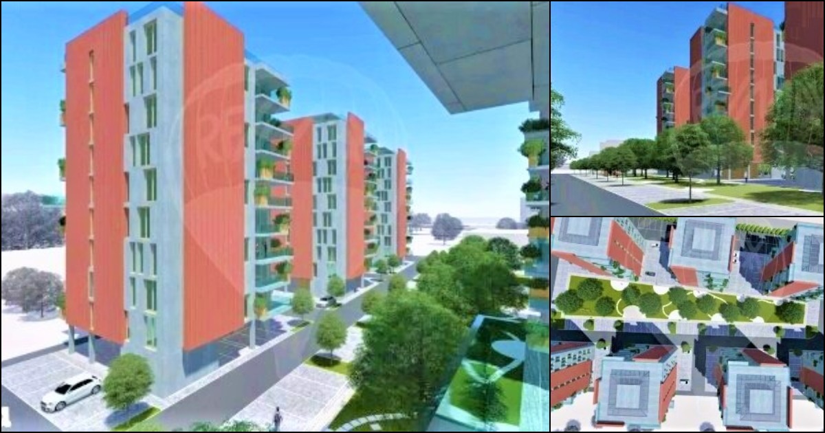 FOTO. Un nou cartier pe Drumul Careiului. Proiectul e în linie dreaptă