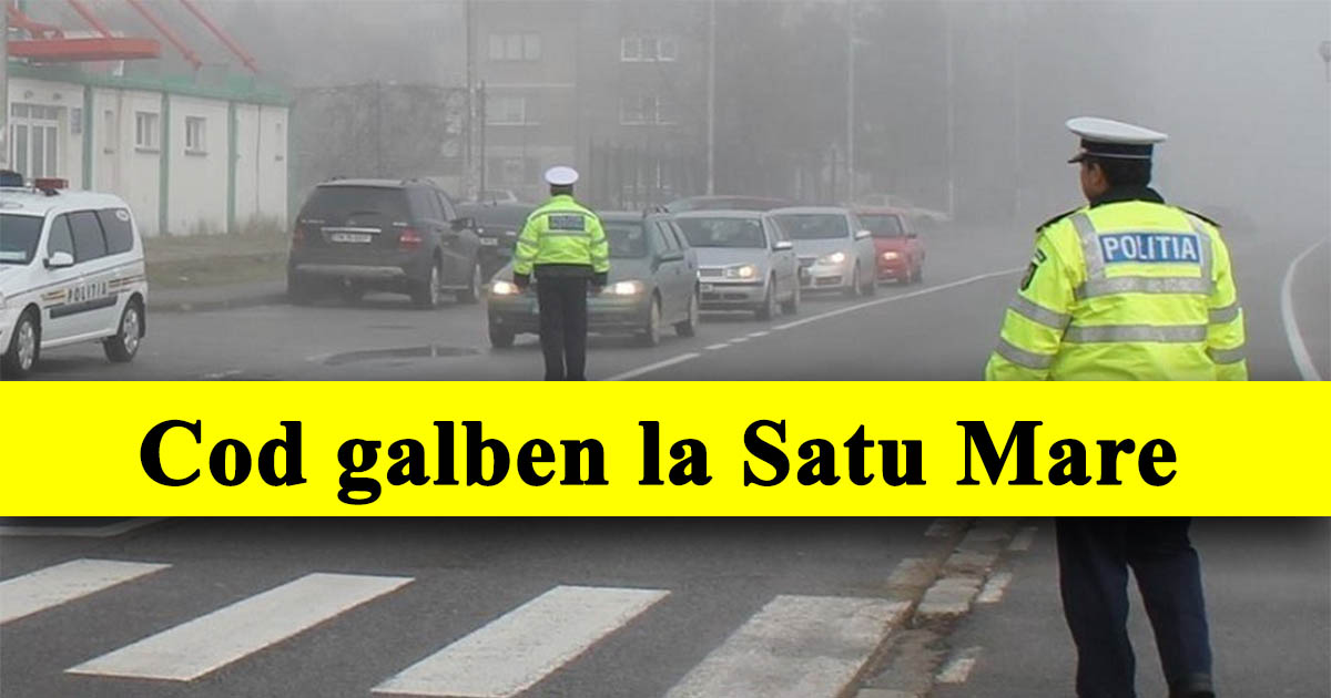 Avertizare meteo la Satu Mare. Lista localităților aflate sub Cod galben