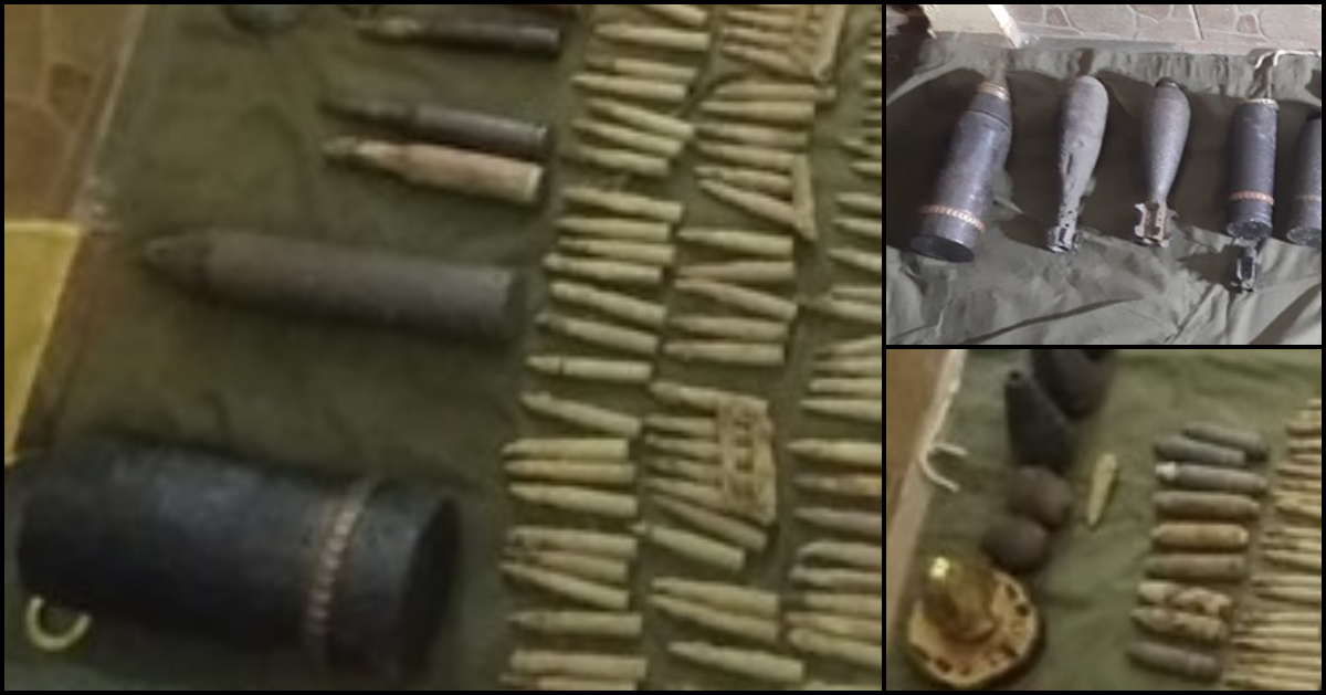 FOTO. Bărbat sfâșiat de o bombă! A încercat să o taie cu bomfaierul