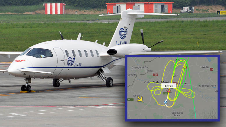 FOTO. Misterul avionului care a survolat municipiul Satu Mare, deslușit
