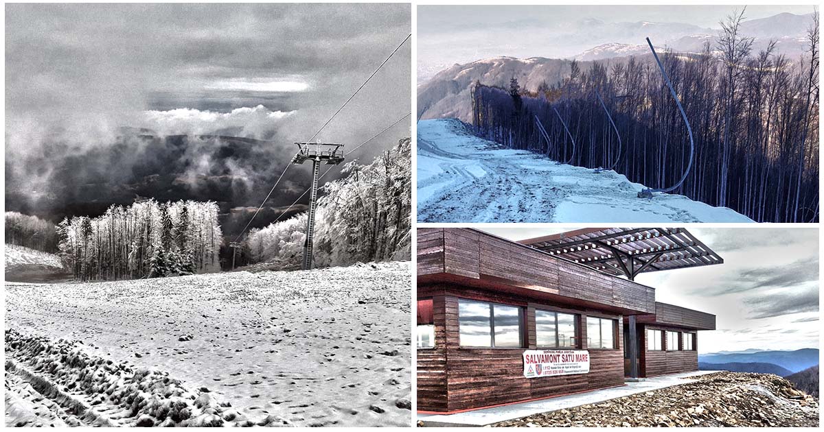 FOTO. Încă o iarnă fără schi la Luna Șes. Dezvăluirile salvamontiștilor, promisiunile politicienilor