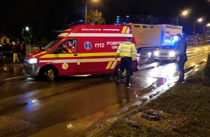 ACCIDENT. Femeie lovită pe trecerea de pietoni în municipiul Satu Mare