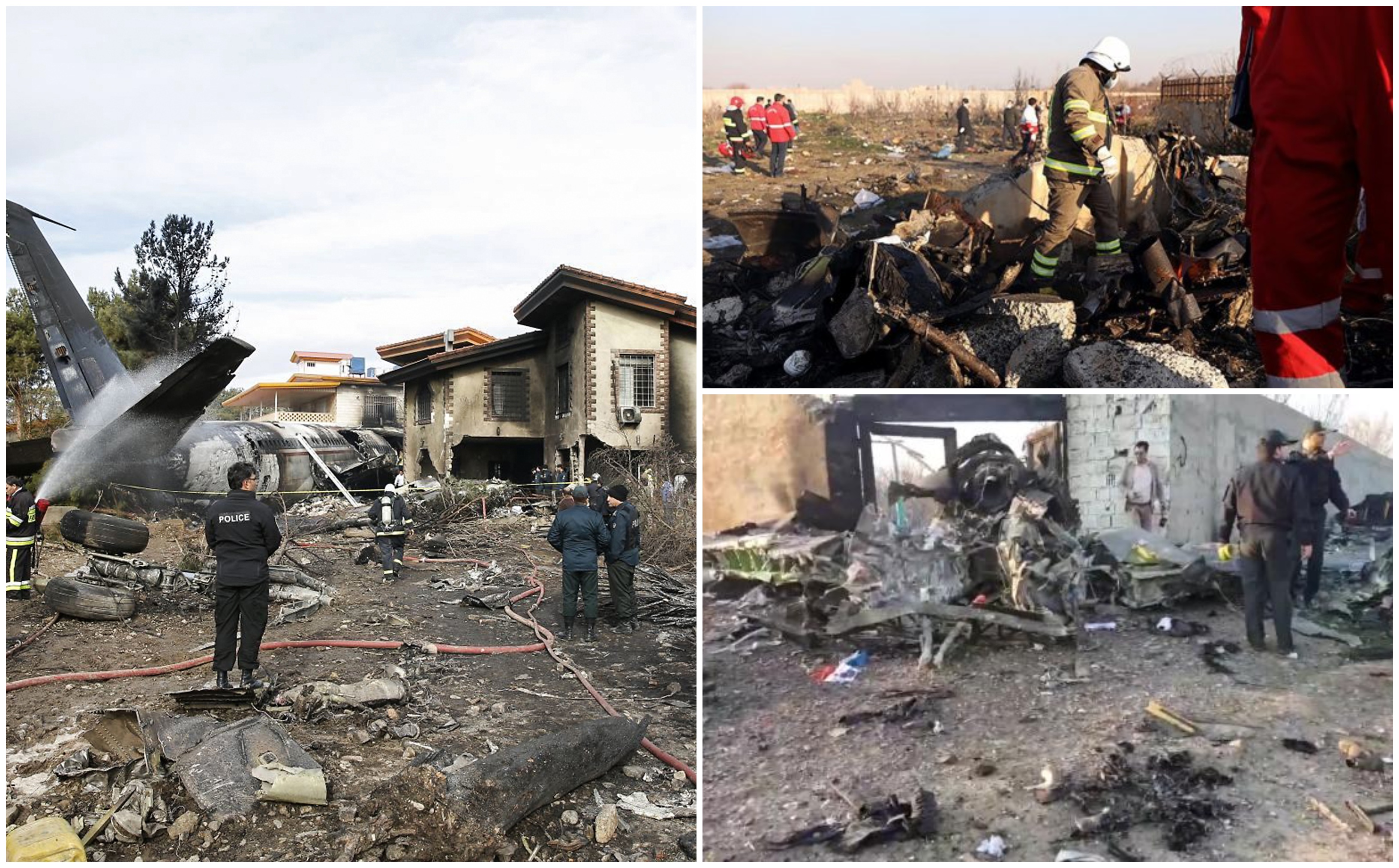 FOTO/VIDEO. 176 de persoane au murit! Un avion ucrainean s-a prăbușit!