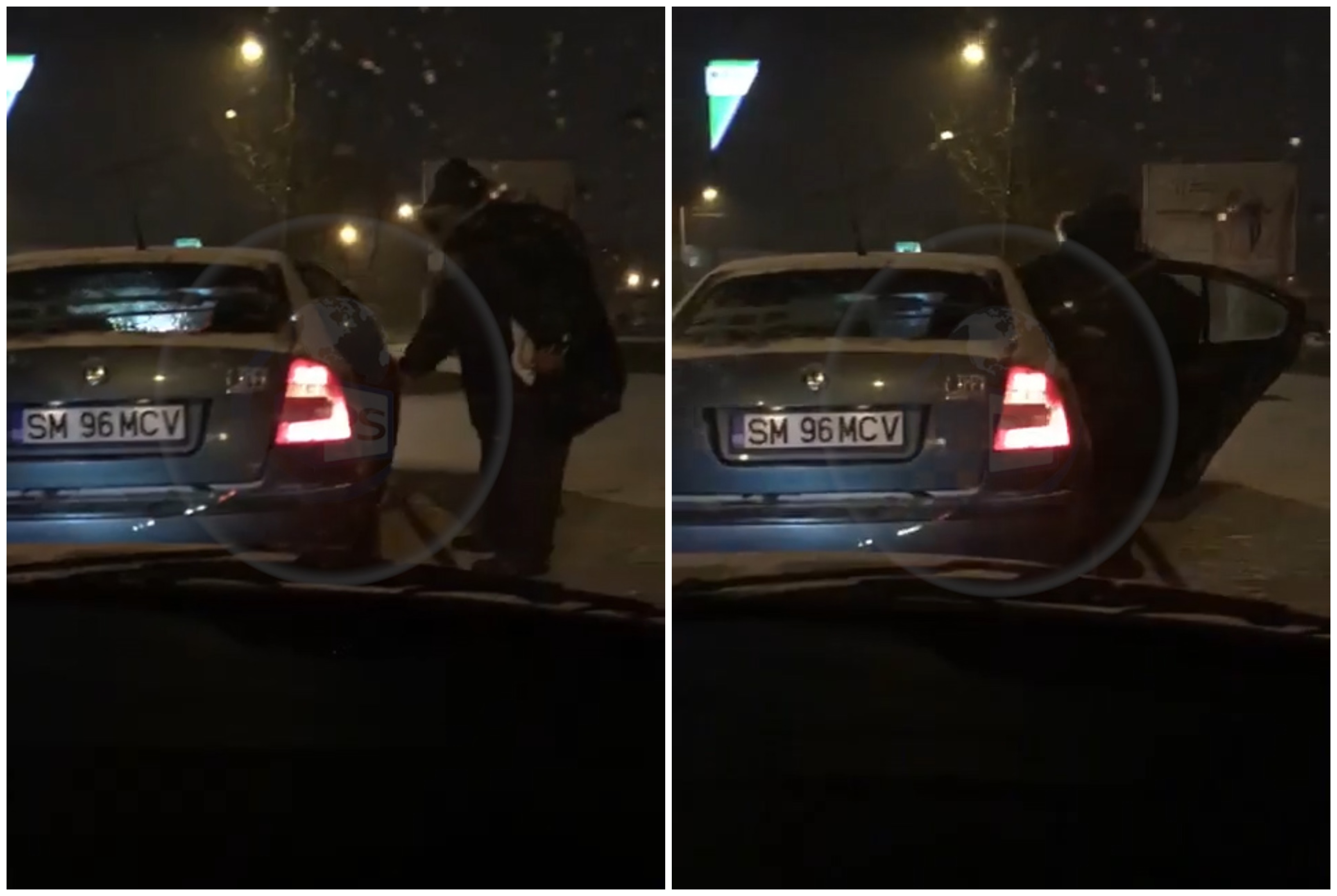 VIDEO. Trei tineri l-au salvat pe bărbatul care dormea în stația de autobuz, în Satu Mare!