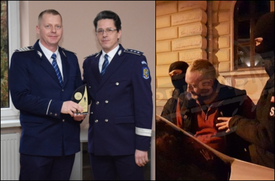 FOTO. Polițiștii maramureșeni au ajuns să prindă criminalul din Bârsău (Satu Mare)