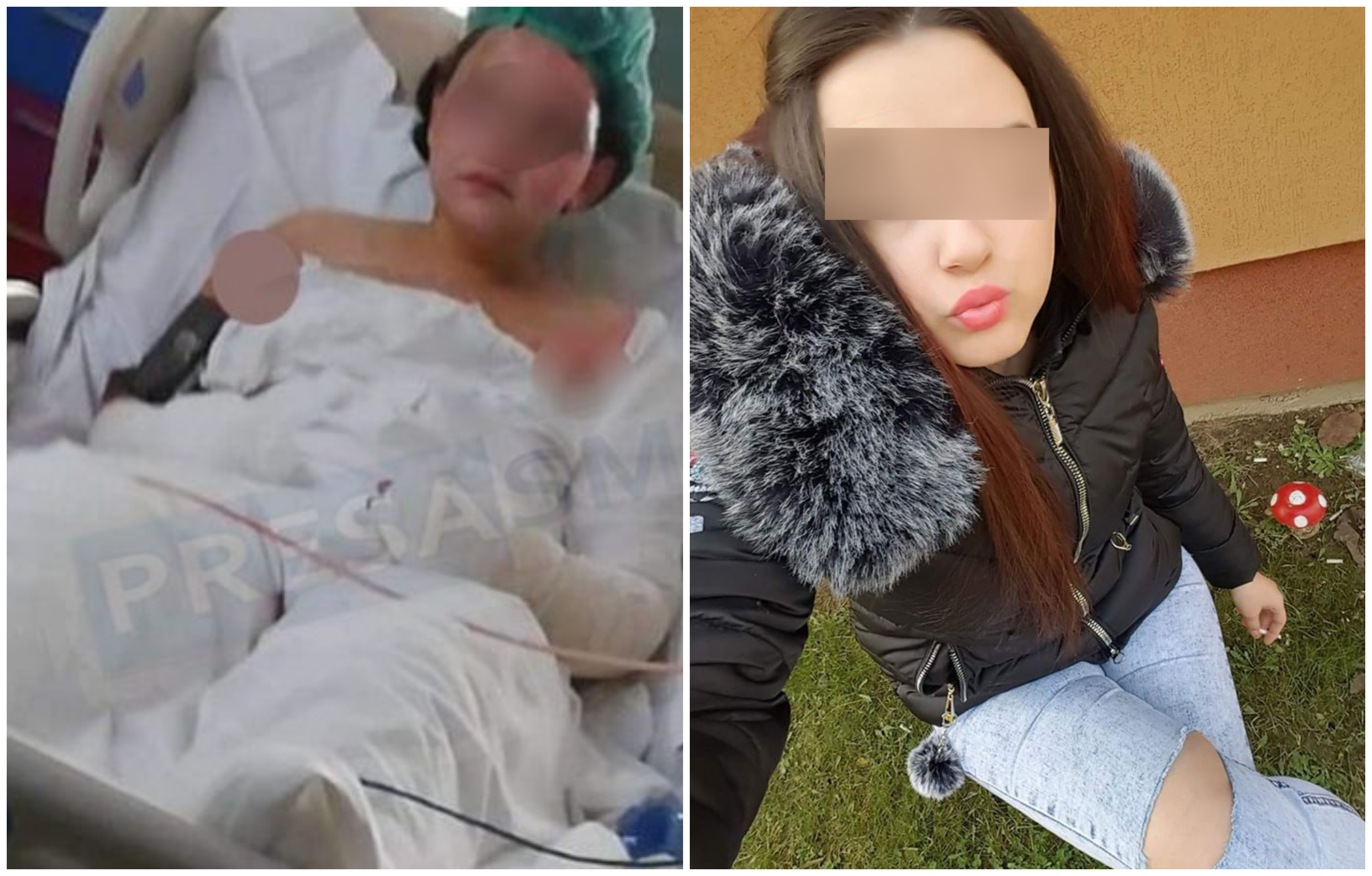 FOTO. Tânăra rănită în explozia blocului din Satu Mare ajunge acasă! Este bine!