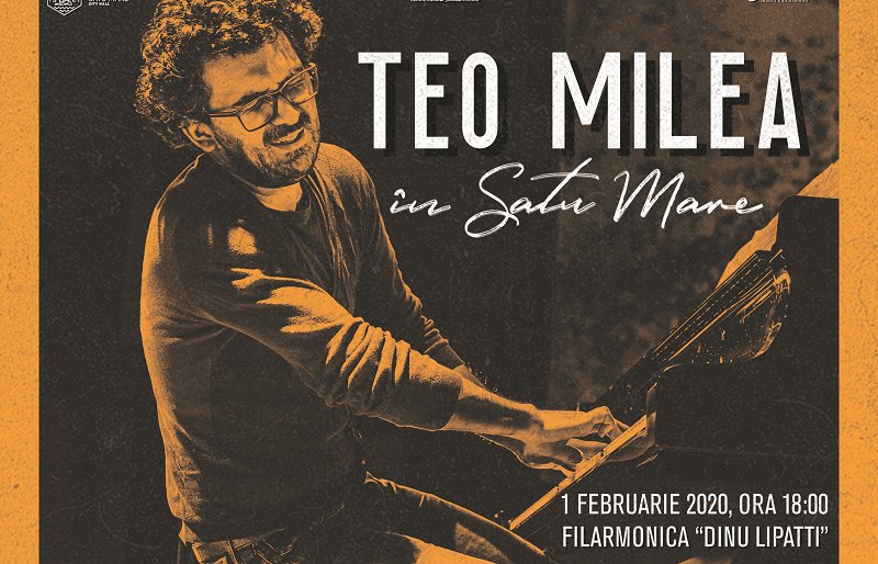 Teo Milea, pianist și compozitor neoclasic, în concert la Satu Mare