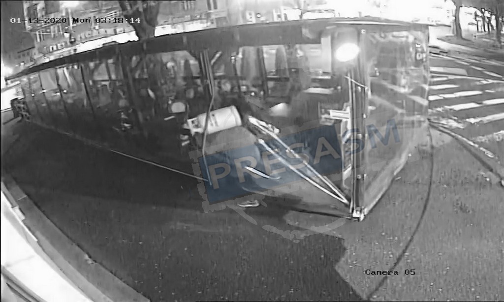 FOTO/VIDEO. Polițiștii locali lucrează și în timpul liber: au prins hoțul care spărgea terase în centru