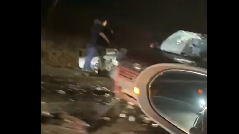VIDEO. Accident grav pe DN 19F, între Odoreu și Băbășești. Impact violent între două mașini