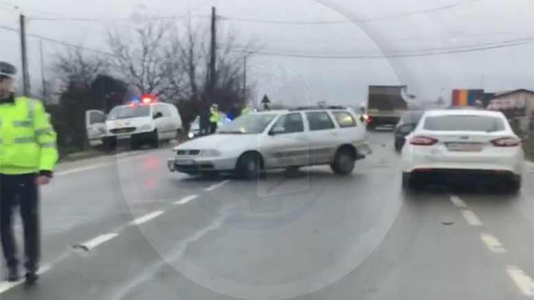 Atenție, șoferi! Trafic restricționat, din cauza unui accident, pe DN19 spre Oradea, pe sensul către Satu Mare.