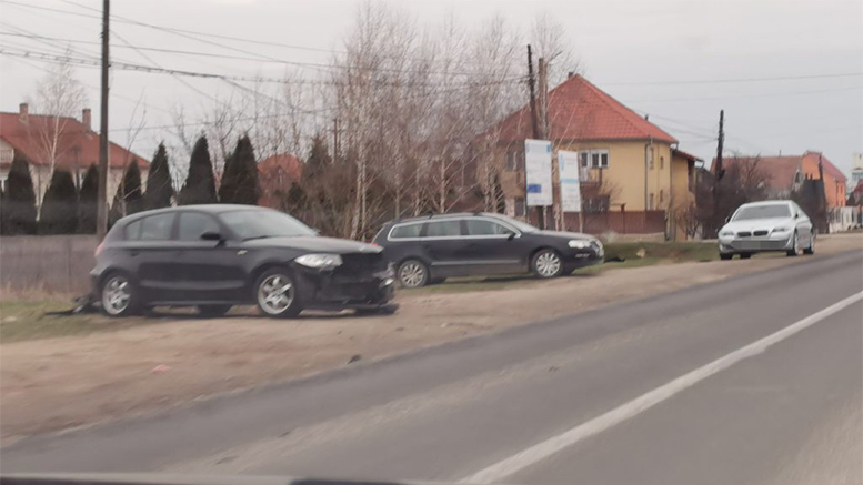 FOTO. Accidentul de pe drumul Odoreului, provocat de o șoferiță. S-a ales cu amendă