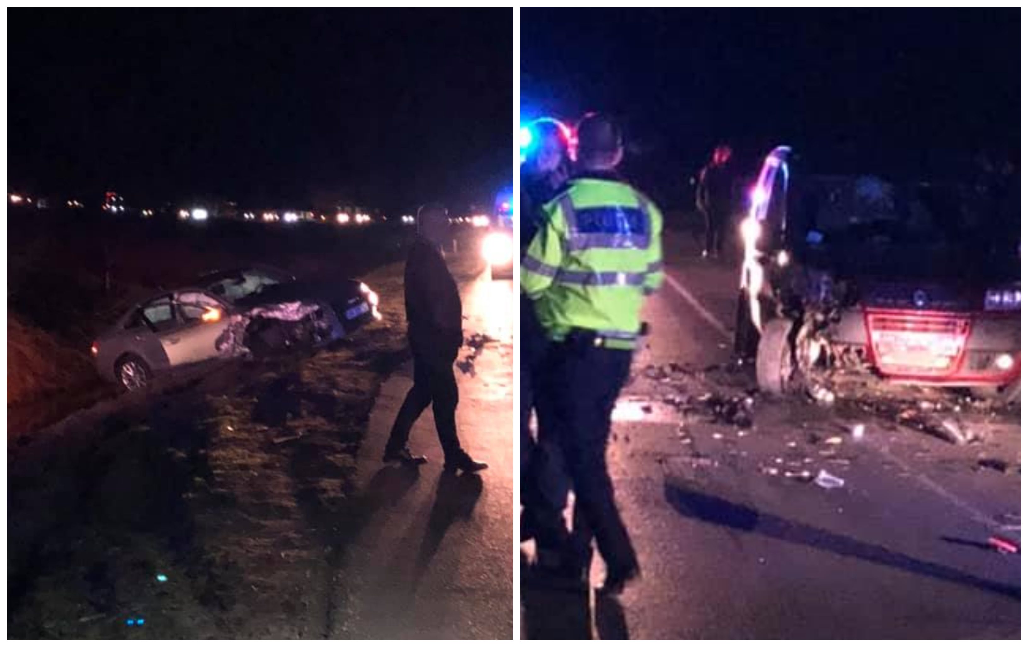 FOTO/VIDEO. Un șofer inconștient, la un pas să omoare două persoane în județul Satu Mare