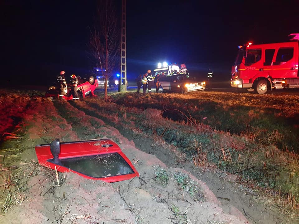 Cum s-a petrecut accidentul de pe DN 19F. Noi detalii despre răniți