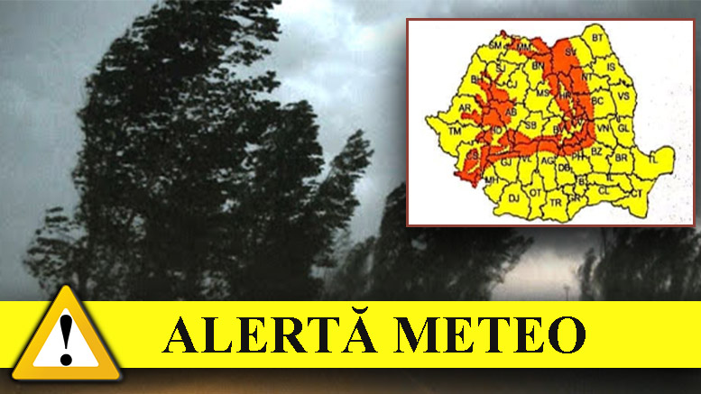 Cod galben și Cod portocaliu la Satu Mare. Avertizarea transmisă de meteorologi