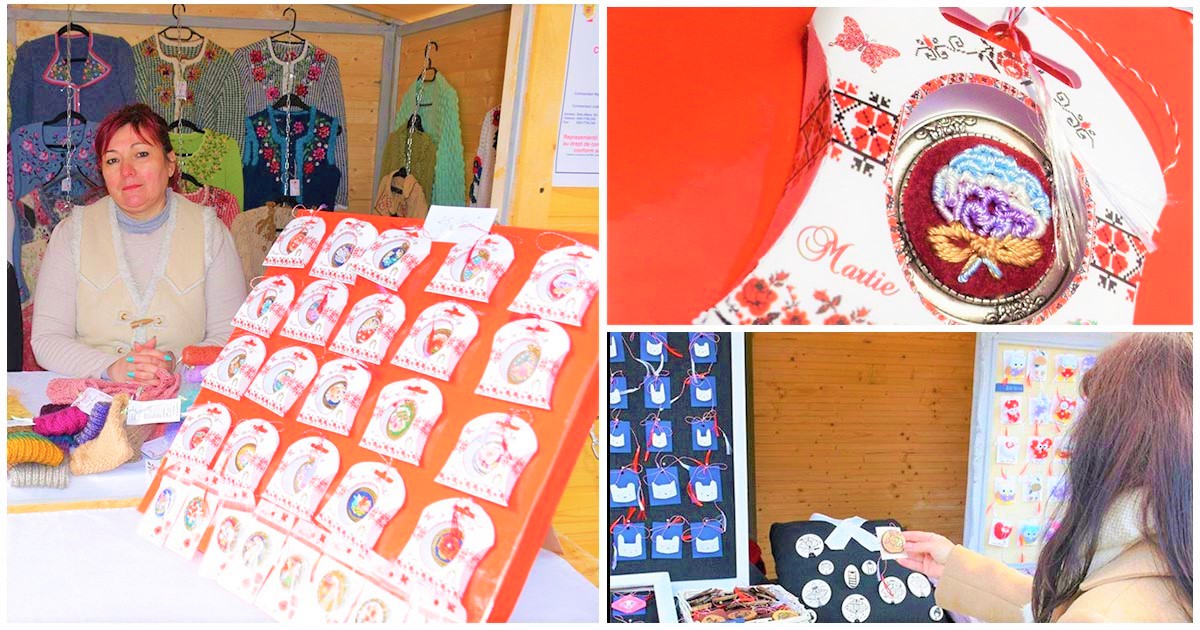 Târg de mărțișoare autentice și spectaculoase în centrul municipiului Satu Mare