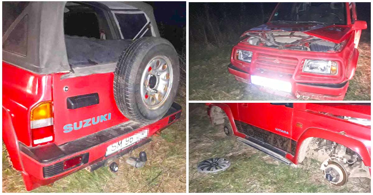 FOTOGALERIE. Unui pescar i se fură mașina pe bucăți. Proprietarul este căutat pe Facebook